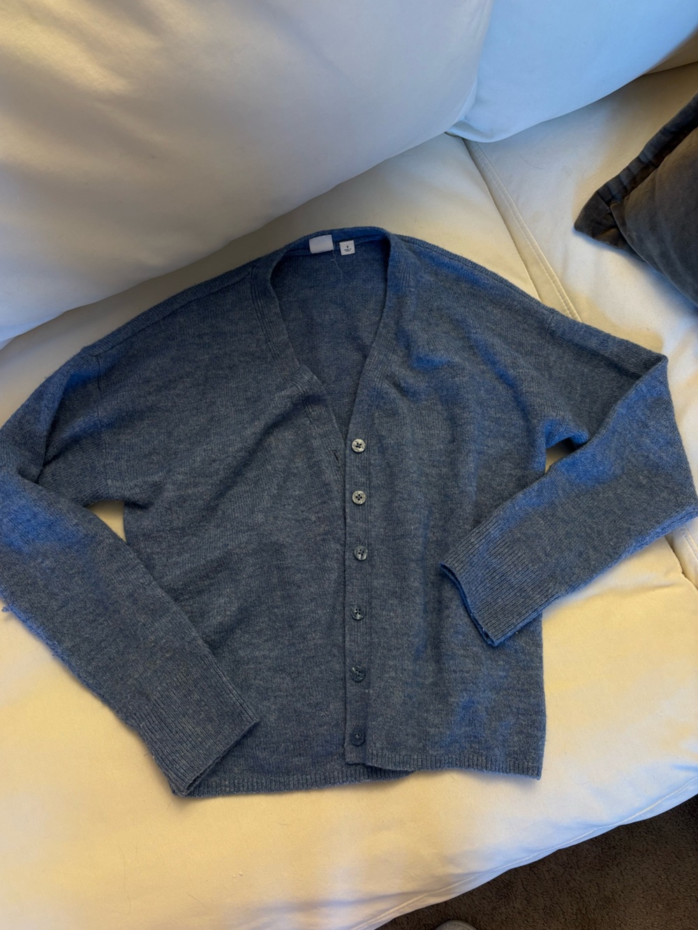 GAP Soft Blue Knit Cardigan